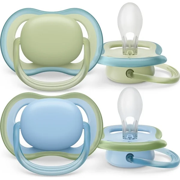 Philips AVENT Sucette Ultra air neutre 0-6m garçon bleu 2pcs
