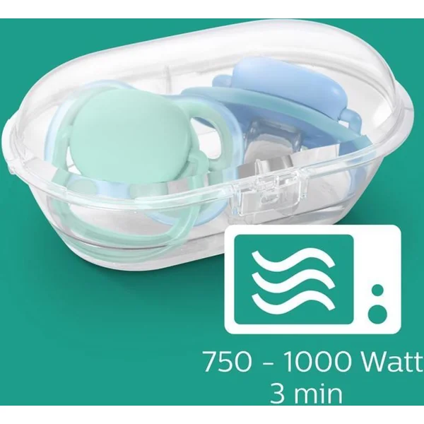 Philips AVENT Sucette Ultra air neutre 0-6m garçon bleu 2pcs