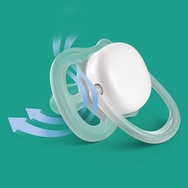 Philips Avent Sucette ultra air nuit 18+m 2 pcs