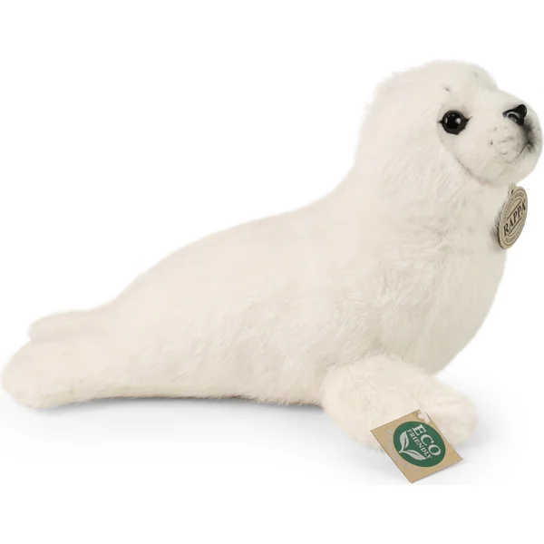 Phoque en peluche 30 cm ÉCOLOGIQUE