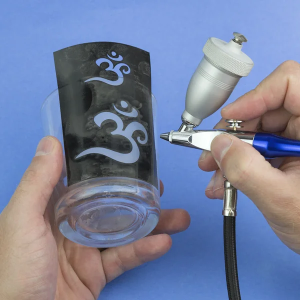 Pistolet de sablage Spraycraft avec abrasif corindon (ensemble)