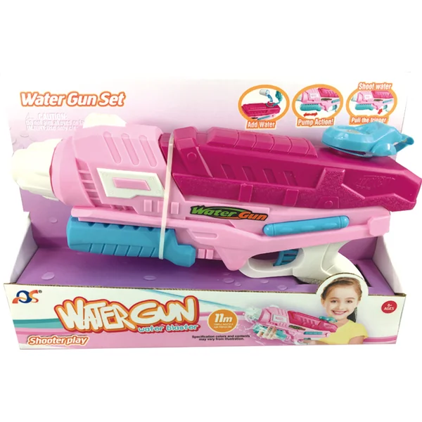 Pistolet à eau rose 35cm