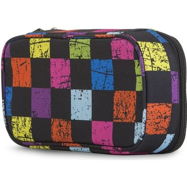 PIXIE CREW trousse scolaire cube coloré