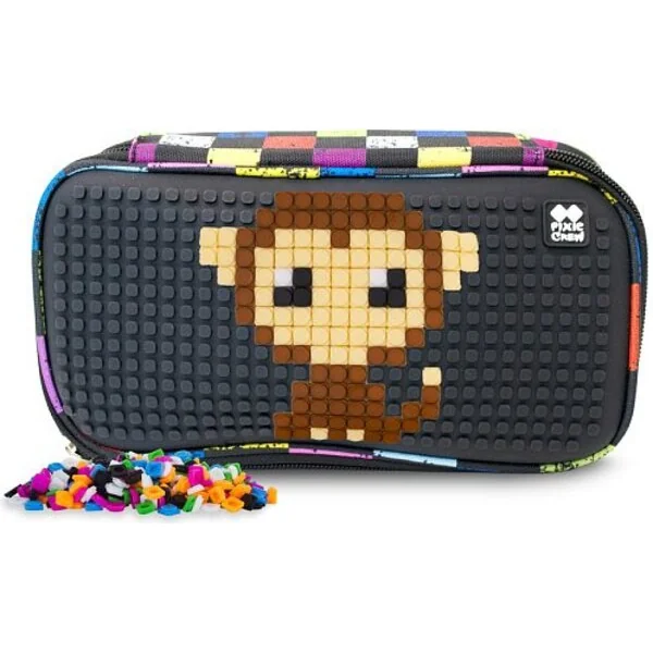 PIXIE CREW trousse scolaire cube coloré