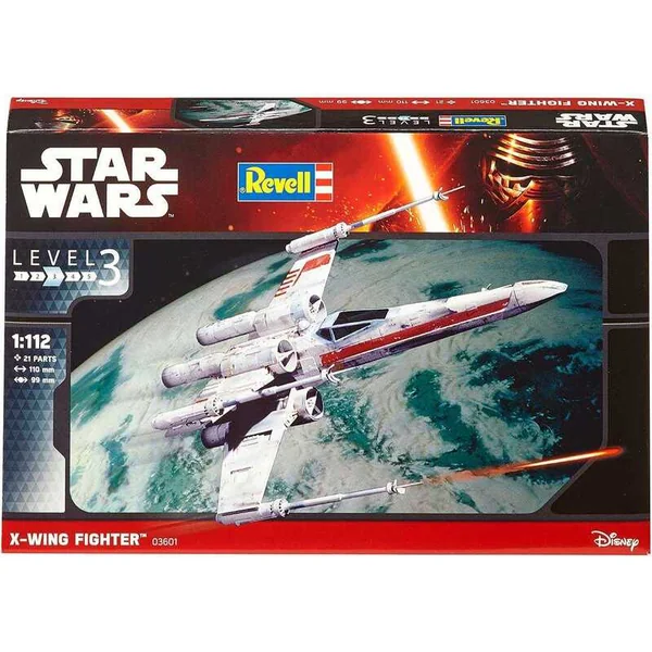 Plastic ModelKit SW 03601 - X-wing Fighter (1:112)