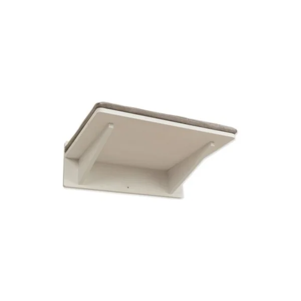 Plateforme avec coussin, paysage d'escalade, 50 × 17.5 × 36.5 cm, blanc