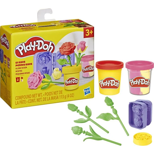 PLAY DOH - CREATION FLORALES - ROSES