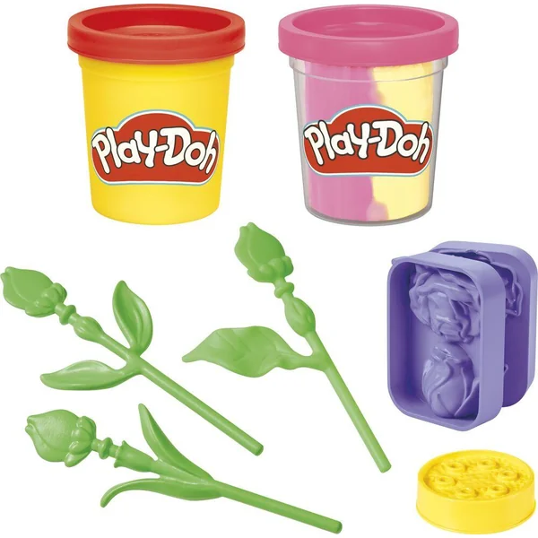 PLAY DOH - CREATION FLORALES - ROSES