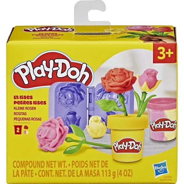 PLAY DOH - CREATION FLORALES - ROSES