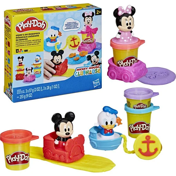 PLAY-DOH DISNEY JR STAMP AND GO MEGAPACK
