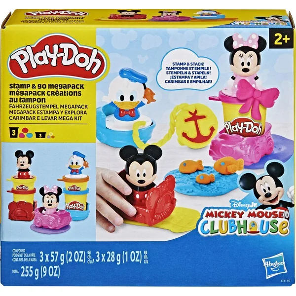 PLAY-DOH DISNEY JR STAMP AND GO MEGAPACK