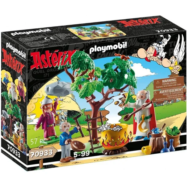 Playmobil - 70933 - Astérix - Panoramix et le chaudron de Potion magique