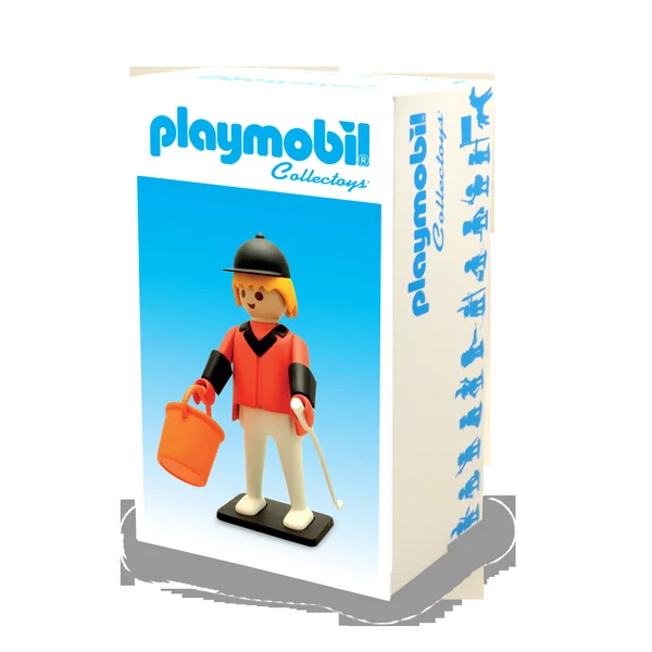Playmobil géant de collection : le cavalier de concours d'obstacles, Collectoys 2018 (00264)