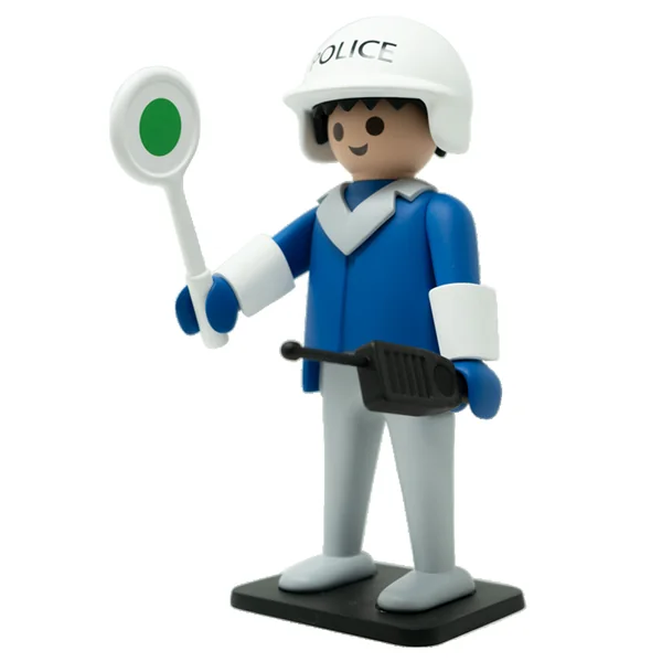 Playmobil géant de collection : le policier, Collectoys 2022 (00216)
