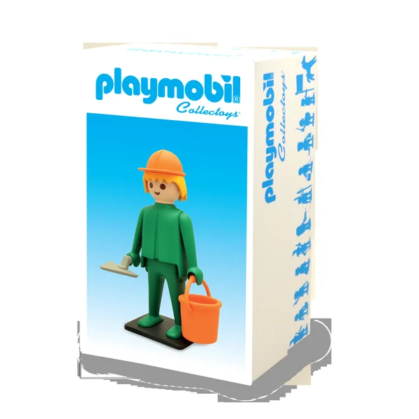 Playmobil géant de collection : l'ouvrier maçon, Collectoys 2019 (00214)