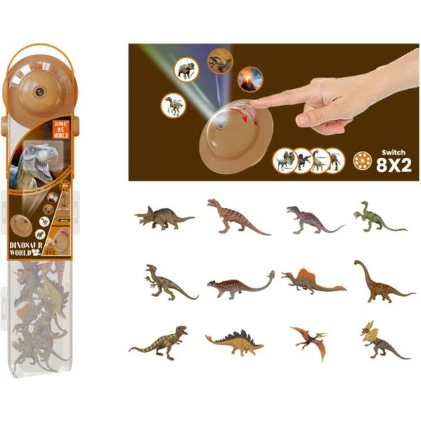 PLEJO Dinosaures avec projecteur