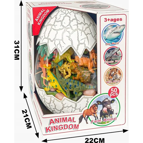 PLEJO Grands œufs de dinosaure