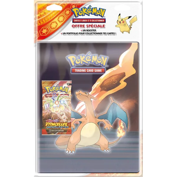 POKEMON ECARLATE ET VIOLET 08 - PACK PORTFOLIO ET BOOSTER
