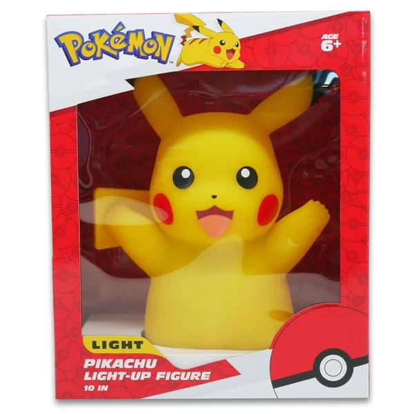 POKEMON - FIGURINE LUMINEUSE PIKACHU HAPPY 25 CM