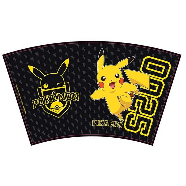 POKEMON - GOBELET AVEC PAILLE - 470 ML - PIKACHU COLLAGE