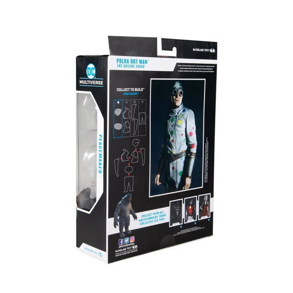 POLKA DOT MAN FIGURINE DC THE SUICIDE SQUAD McFARLANE TOYS 18 CM