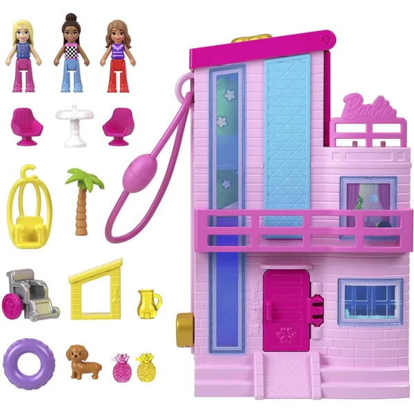 POLLY POCKET- COFFRET MAISON DE REVE BARBIE