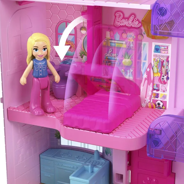 POLLY POCKET- COFFRET MAISON DE REVE BARBIE