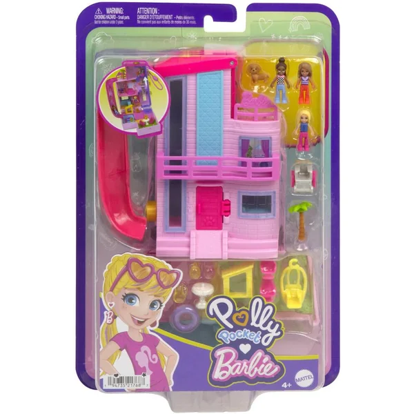 POLLY POCKET- COFFRET MAISON DE REVE BARBIE