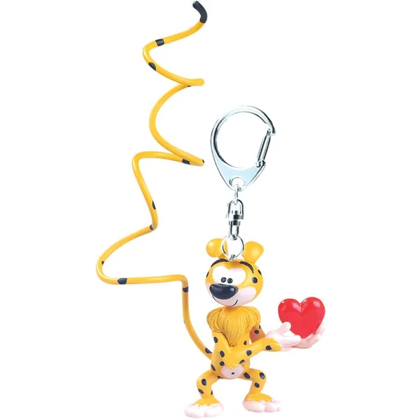 PORTE-CLES MARSUPILAMI CŒUR