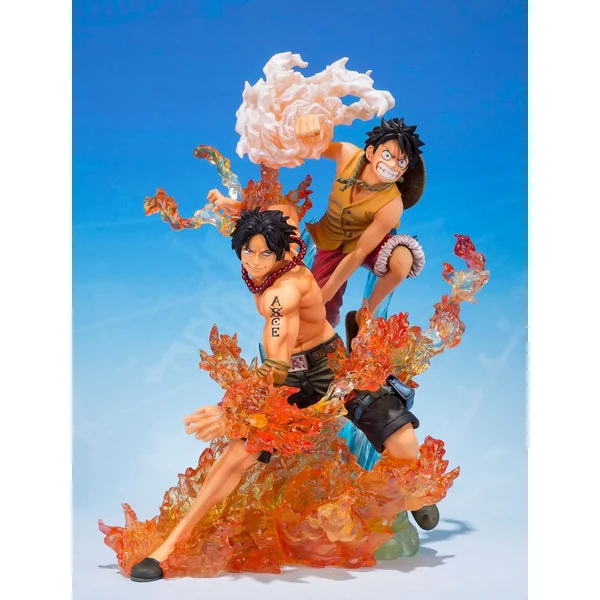 PORTGAS D. ACE BROTHER’S BOND FIGURINE PVC ONE PIECE FIGUARTS ZERO TAMASHII NATIONS 16 CM