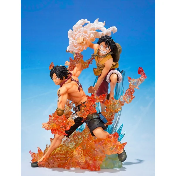 PORTGAS D. ACE BROTHER’S BOND FIGURINE PVC ONE PIECE FIGUARTS ZERO TAMASHII NATIONS 16 CM