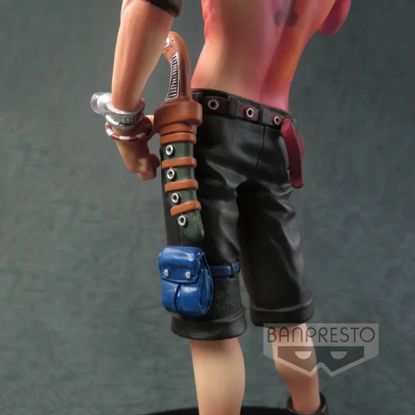 PORTGAS D. ACE BURNING COLOR FIGURINE ONE PIECE SCultures BANPRESTO 19 CM