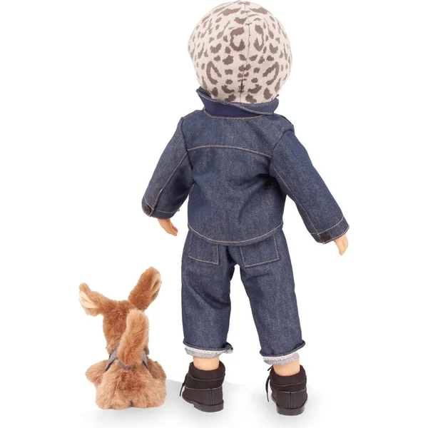 Poupée Götz Hannah et son chien Polly 50cm