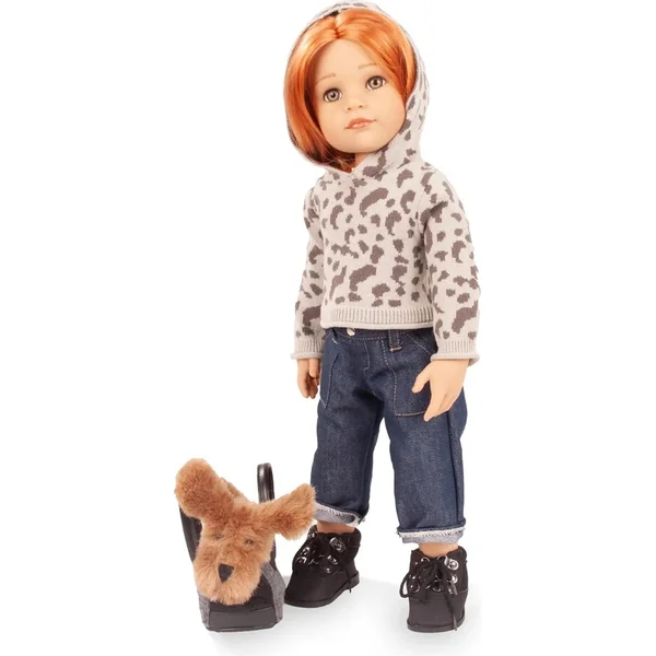 Poupée Götz Hannah et son chien Polly 50cm