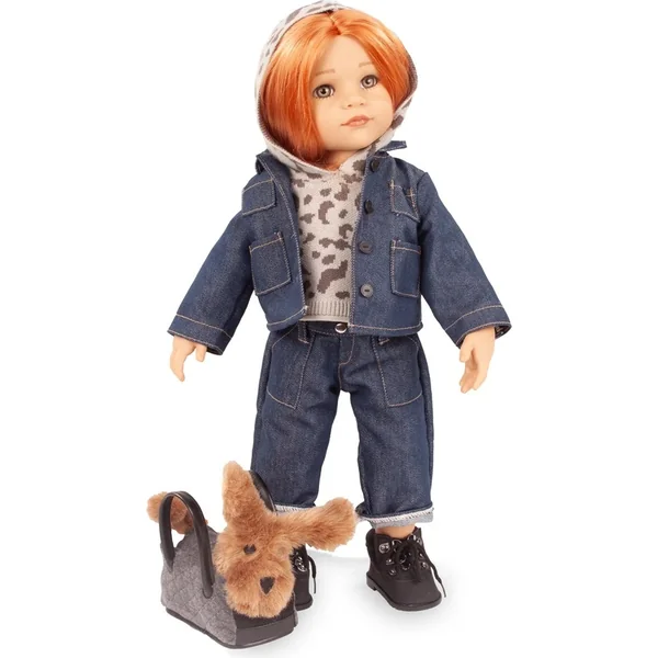 Poupée Götz Hannah et son chien Polly 50cm