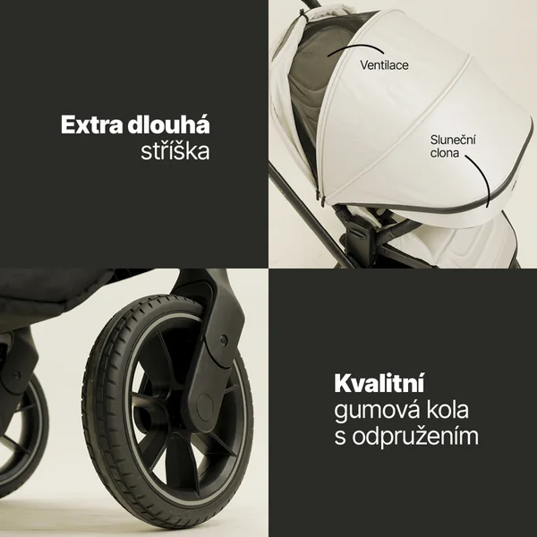 Poussette sportive Move Cross 5, Rocky Green