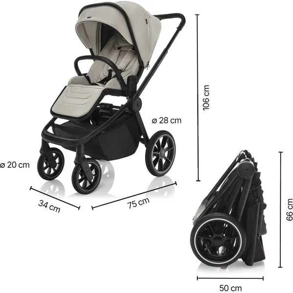 Poussette sportive Move Cross 5, Rocky Green