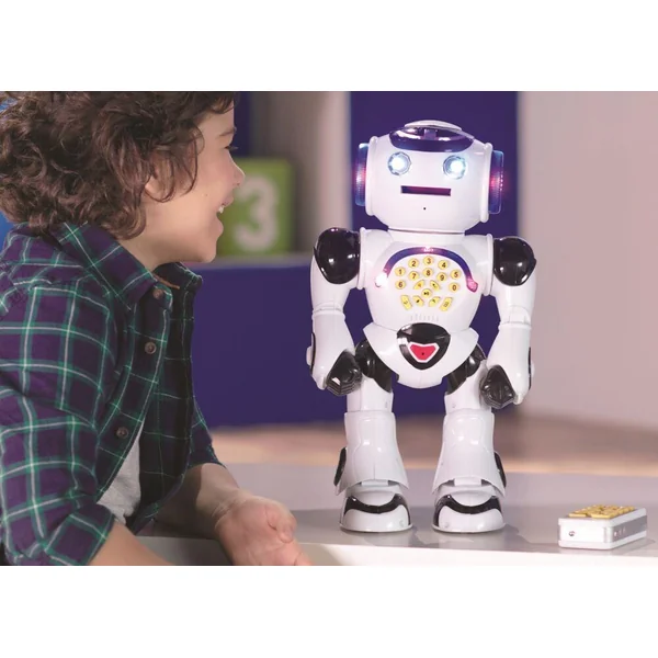 POWERMAN® ROBOT INTERACTIF POUR JOUER ET APPRENDRE AVEC TELECOMMANDE (FRANCAIS)