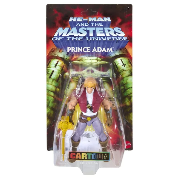 Prince Adam figurine Masters of the Universe Origins Cartoon Collection Mattel 14 cm