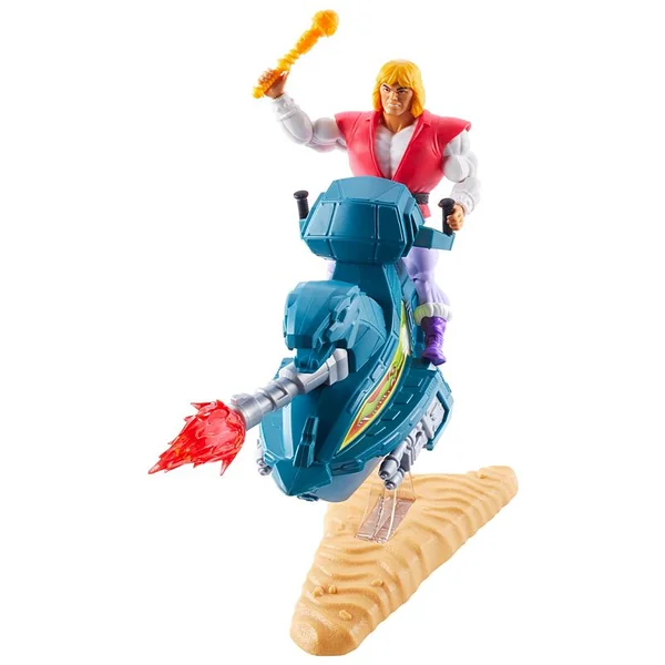 Prince Adam with Sky Sled figurine & vehicule Masters of the Universe Origins 14 cm