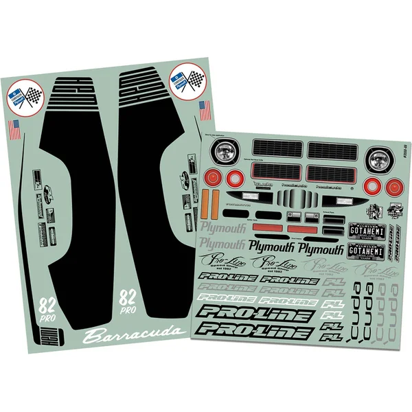 Pro-Line carrosserie 1:10 Plymouth Barracuda 1972 (Drag Car)