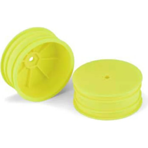 Pro-Line disque 2.2" Velocity avant H12 jaune (2) (pour TLR 22 5.0)