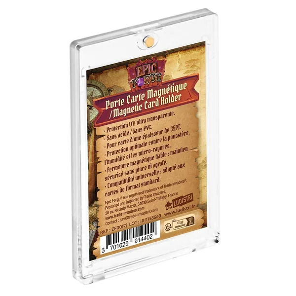 PROTECTION POUR CARTES / PORTE-CARTES MAGNETIQUE CARTES A JOUER 35 PT