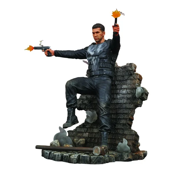 PUNISHER STATUE PUNISHER TV SERIES VERSION 2 MARVEL GALLERY DIAMOND SELECT TOYS 23 CM