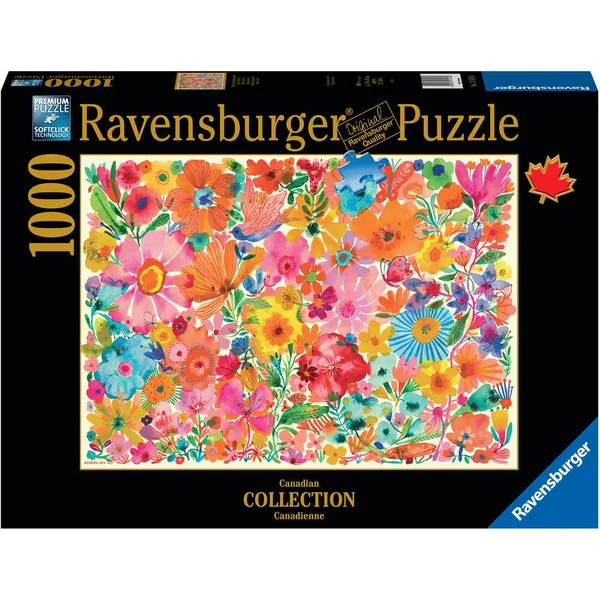 PUZZLE 1000 PIECES - BEAUTES FLEURIES