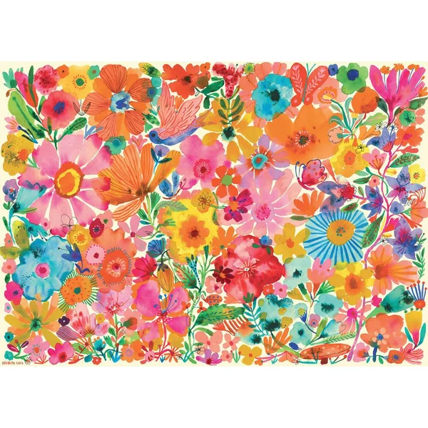 PUZZLE 1000 PIECES - BEAUTES FLEURIES