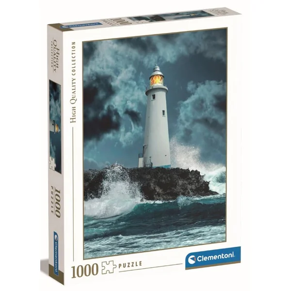 PUZZLE 1000 PIECES - LIGHTHOUSE IN THE STORM