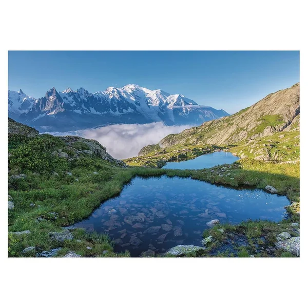 PUZZLE 1500 PIECES - LACS DES CHÉSERYS, MASSIF DU MONT-BLANC