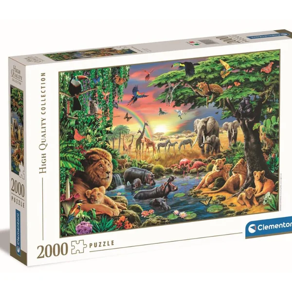 PUZZLE 2000 PIECES - THE AFRICAN GATHERING