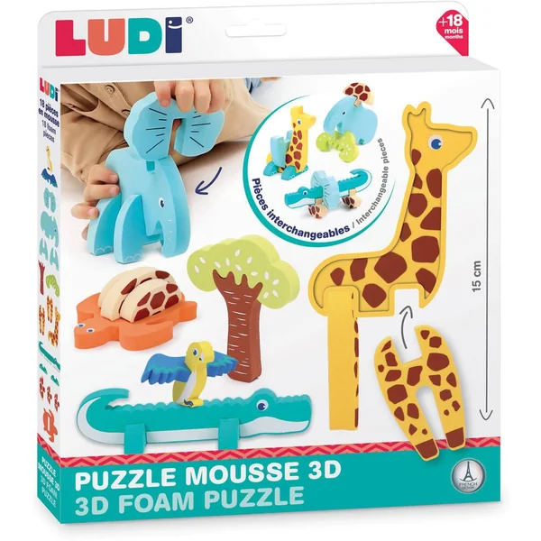PUZZLE 3D MOUSSE